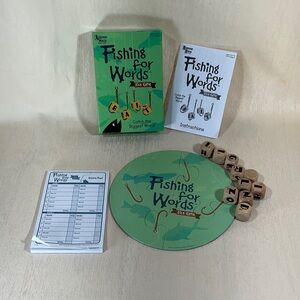 Fishing for Words Dice Game - Complete University Games
